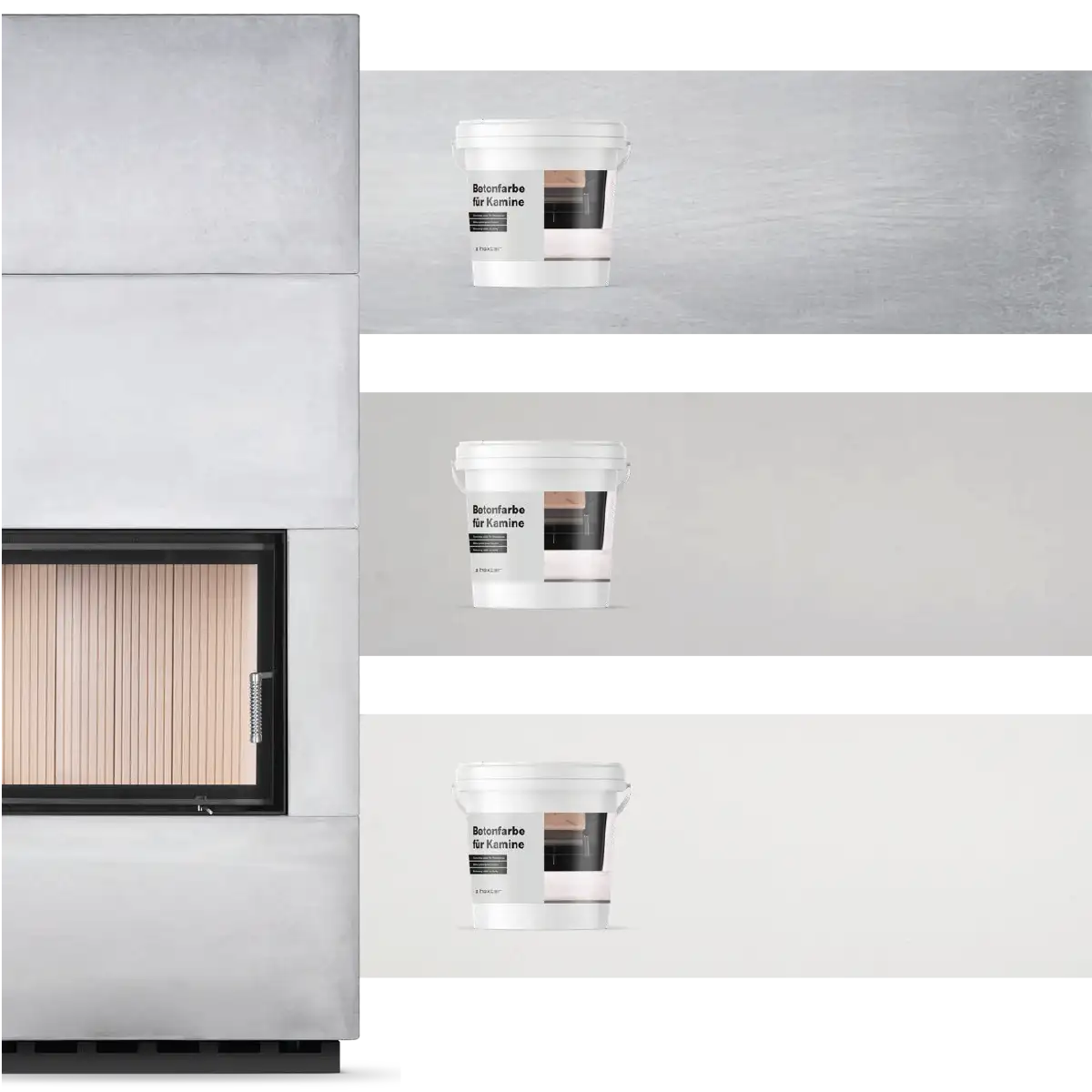 Farben um den Hoxter BLOX zu streichen