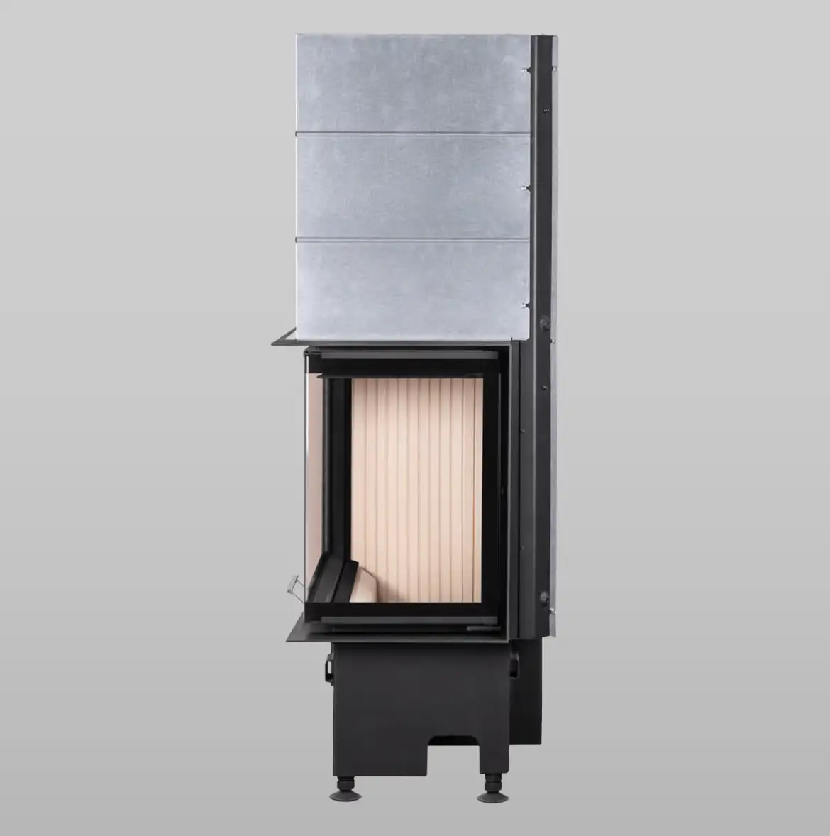 Hoxter Kamineinsatz Ansicht von der Seite