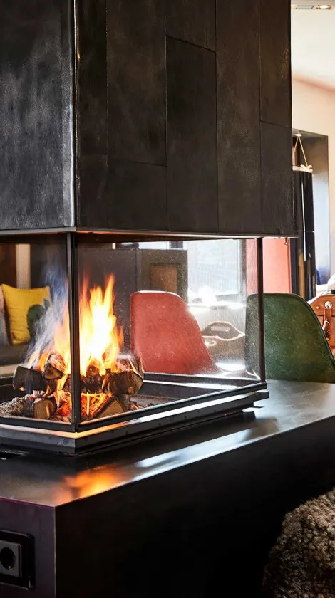 Feuer im Kamin - Bad tölz gemütlich 